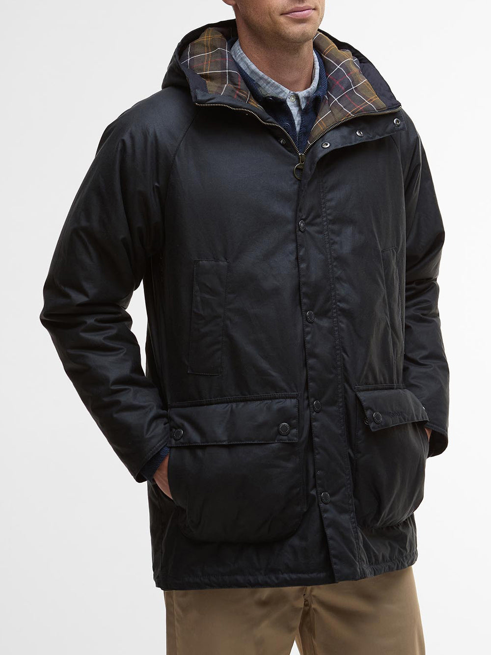 Parka Barbour Bedale da Uomo - Blu