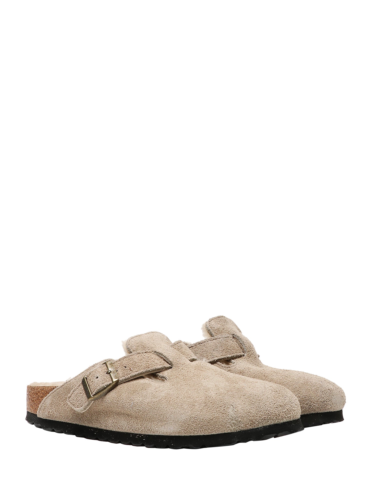 Birkenstock Ciabatta UNISEX Mod. 1028299 BOSTON TAUPE TAUPE Marrone