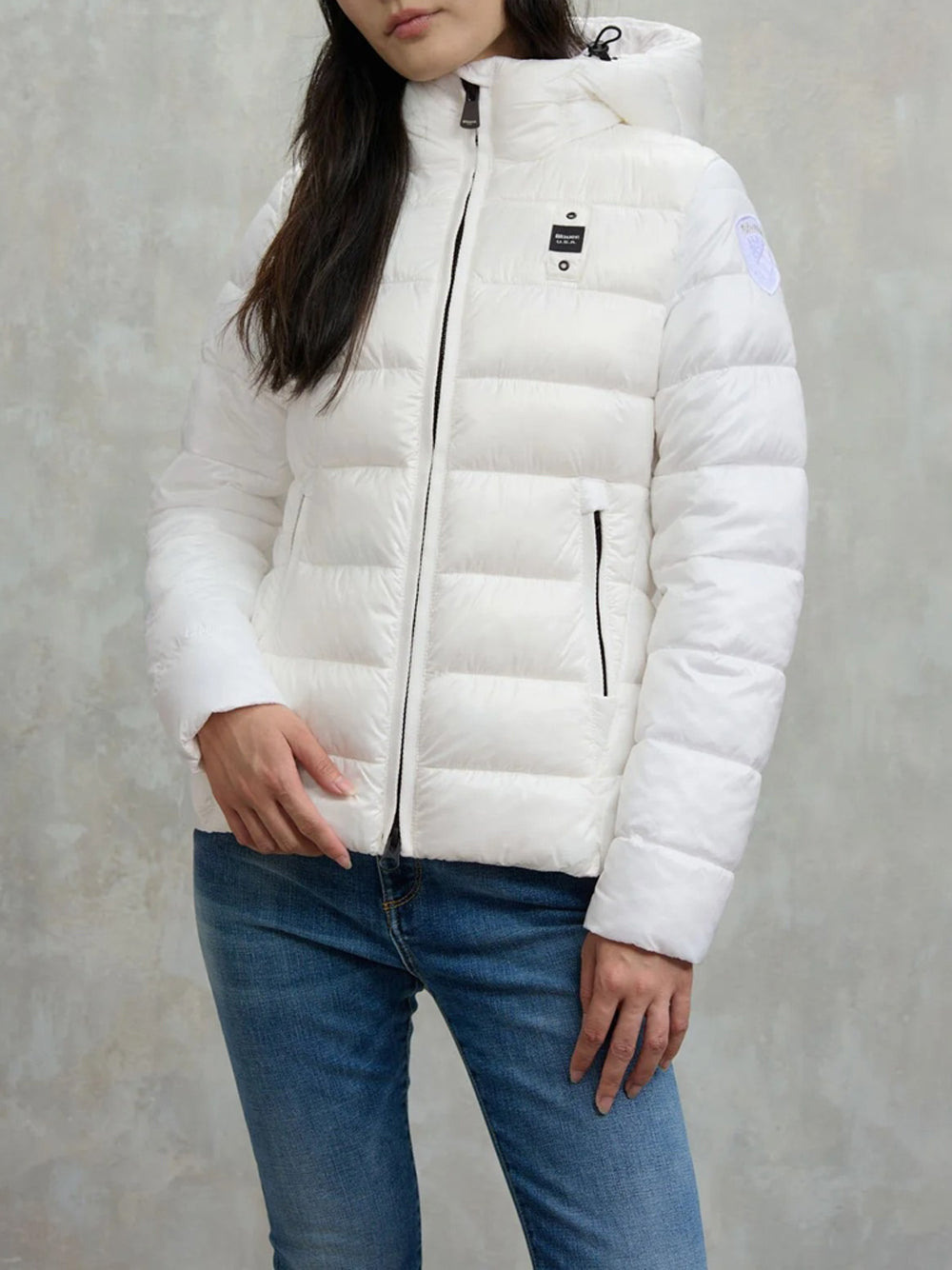 Piumino Blauer Caroll da Donna - Bianco