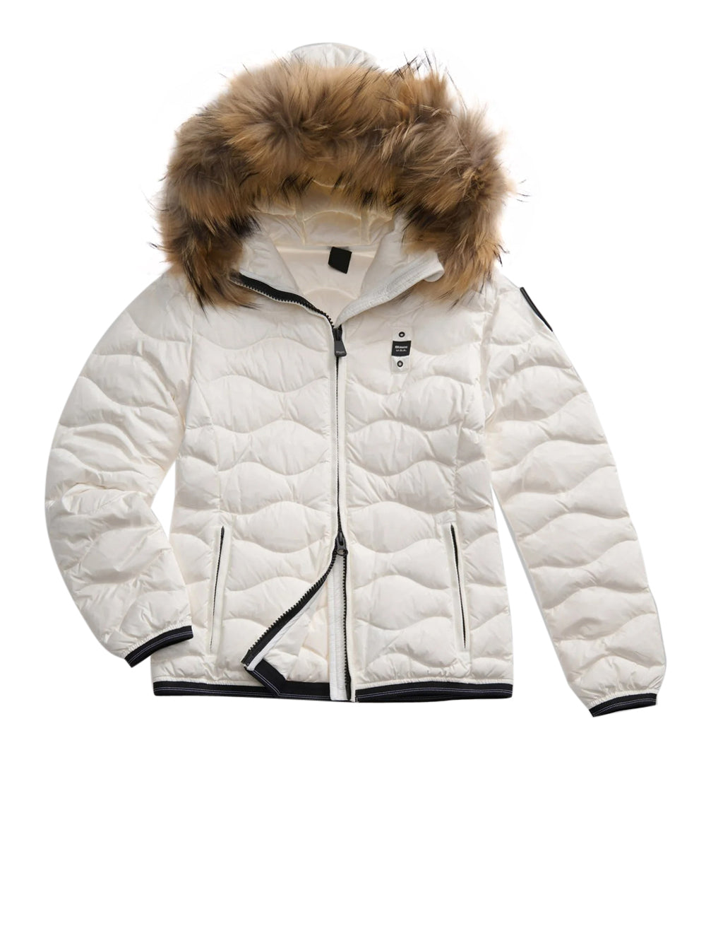 Piumino Blauer Aldie da Donna - Bianco