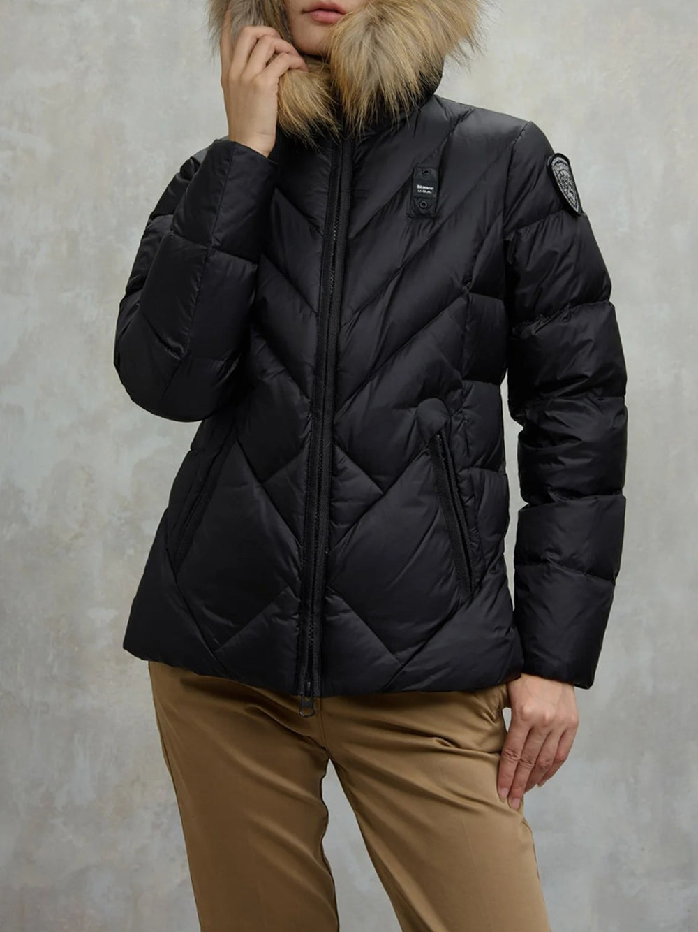 Piumino Blauer Alicia da Donna - Nero