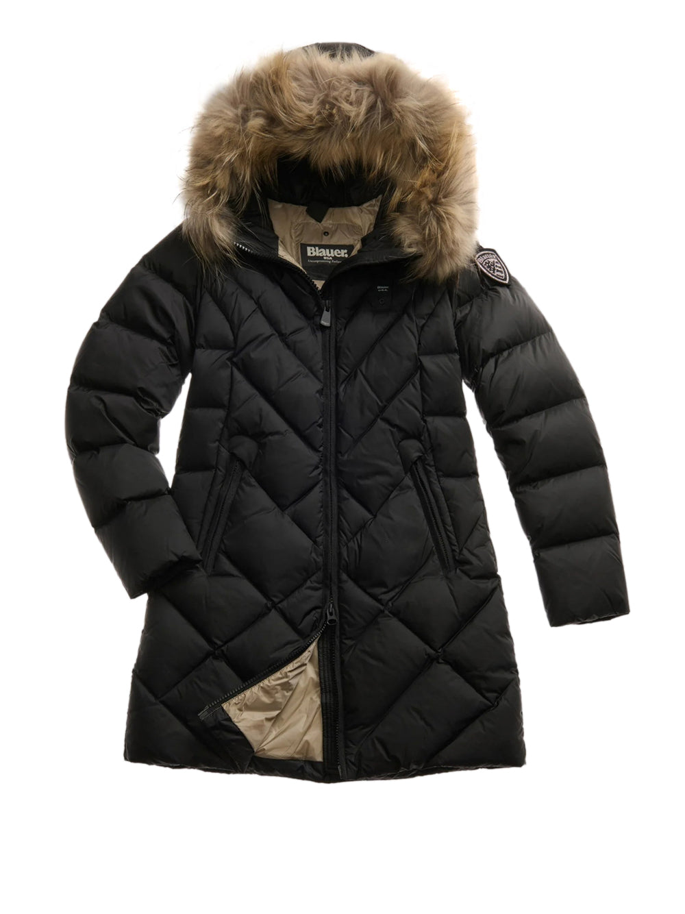 Piumino Blauer Althea da Donna - Nero