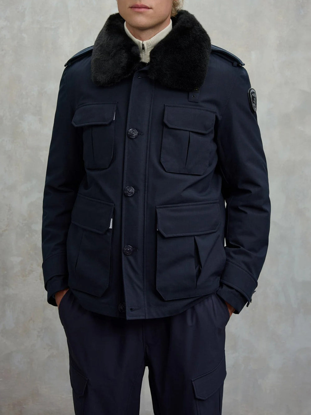Giubbino Blauer Radford da Uomo - Blu
