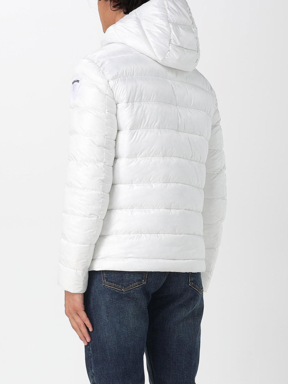 Piumino Blauer Adams da Uomo - Bianco