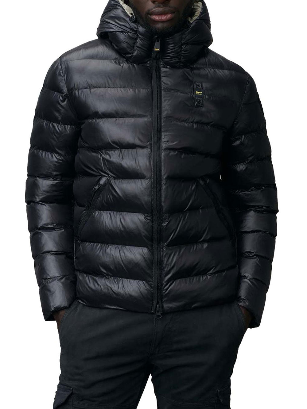 Piumino Blauer Adams da Uomo - Nero