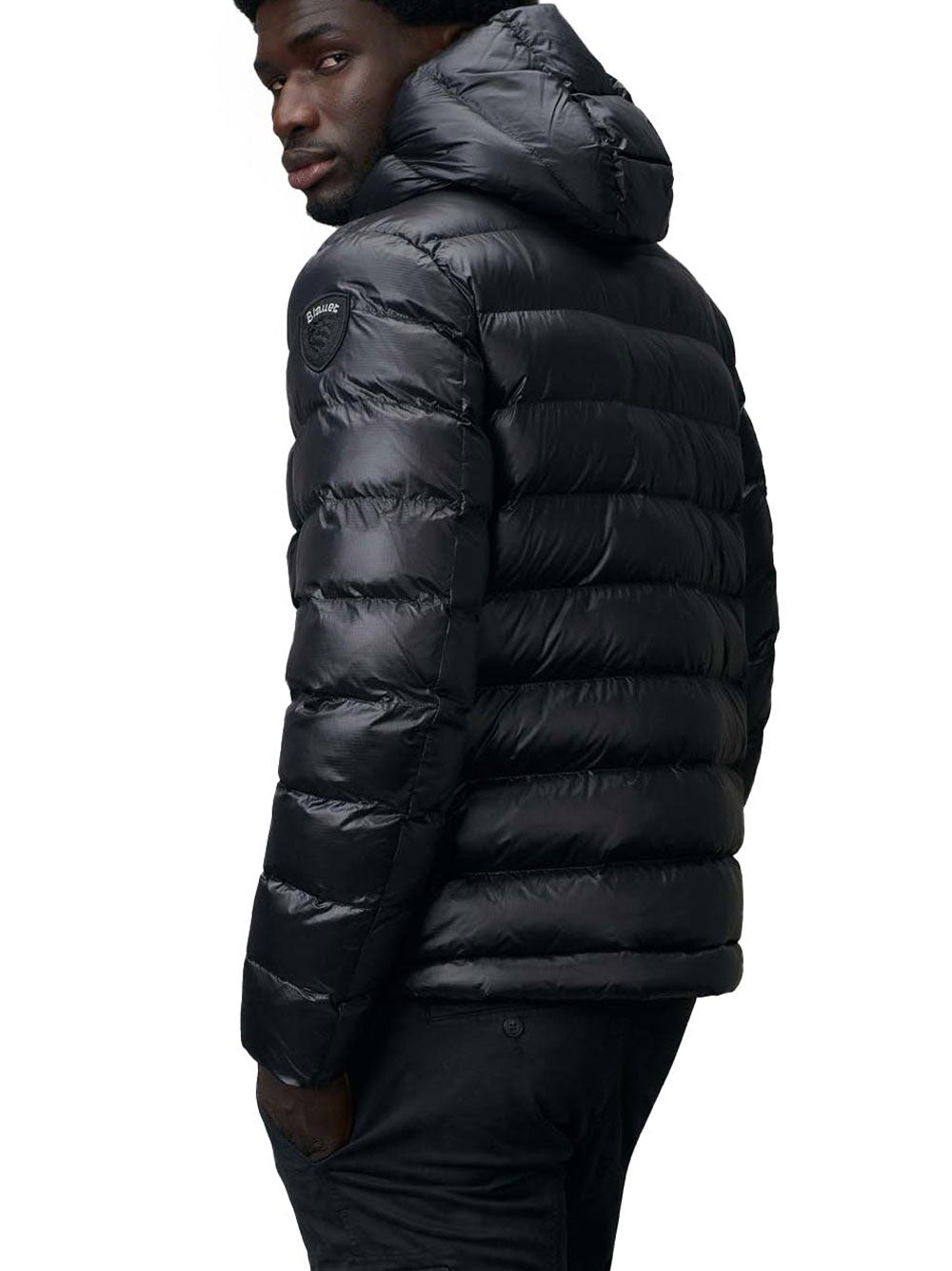 Piumino Blauer Adams da Uomo - Nero