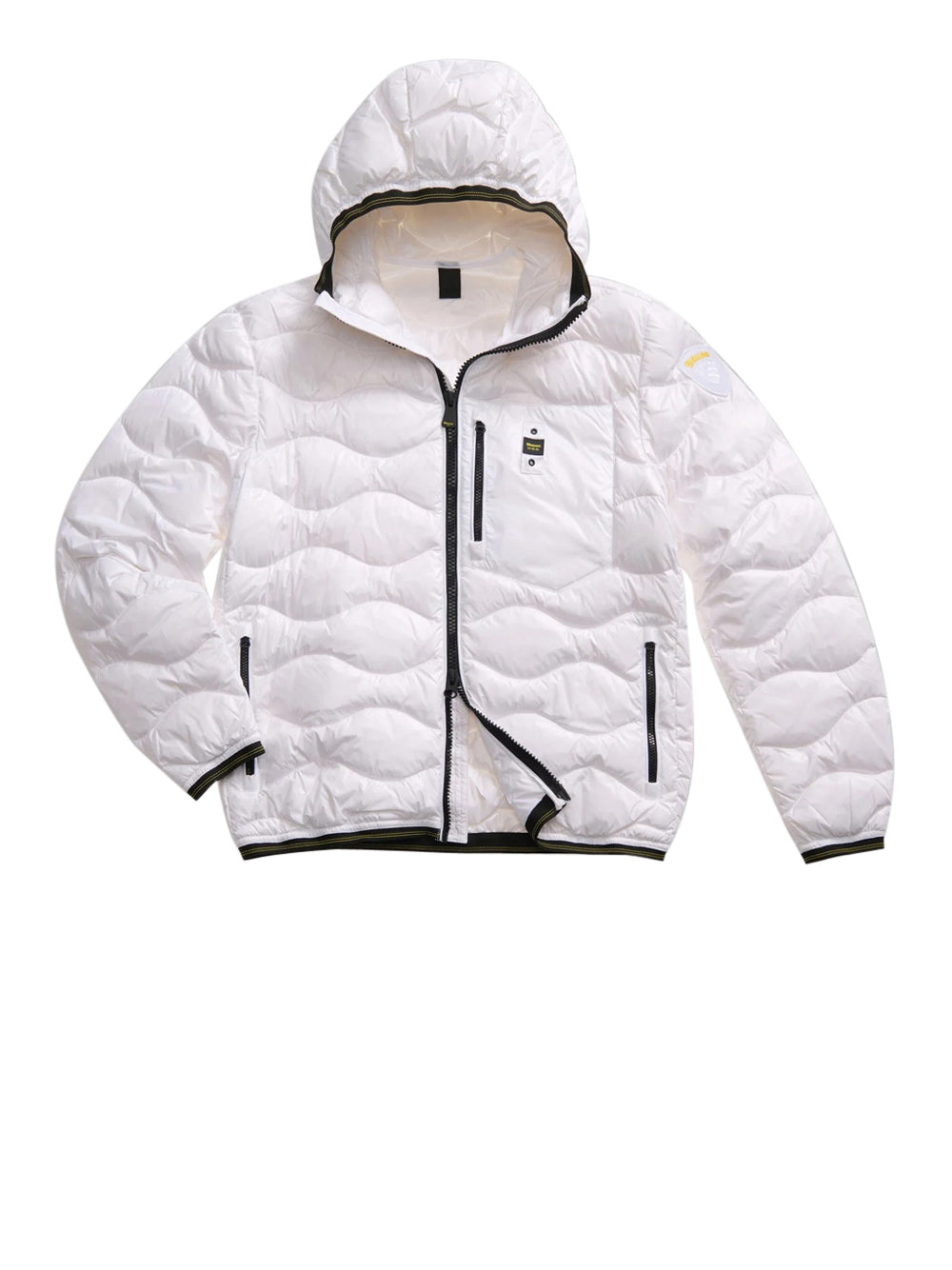 Piumino Blauer Wave da Uomo - Bianco