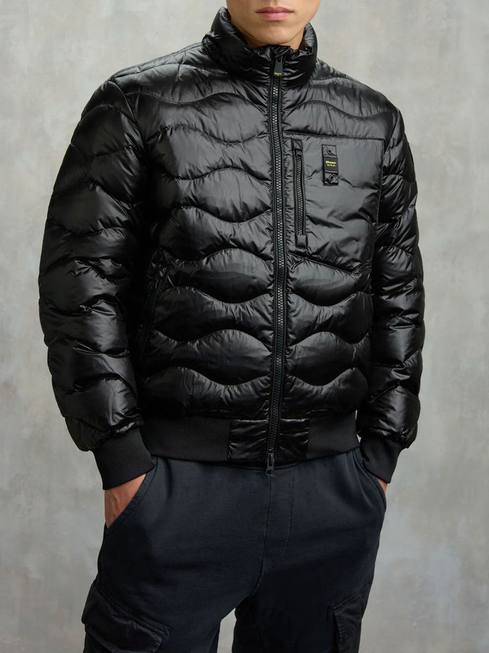 Piumino Blauer Daniel da Uomo - Nero