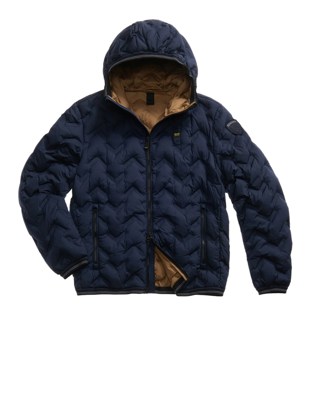 Piumino Blauer Piery da Uomo - Blu