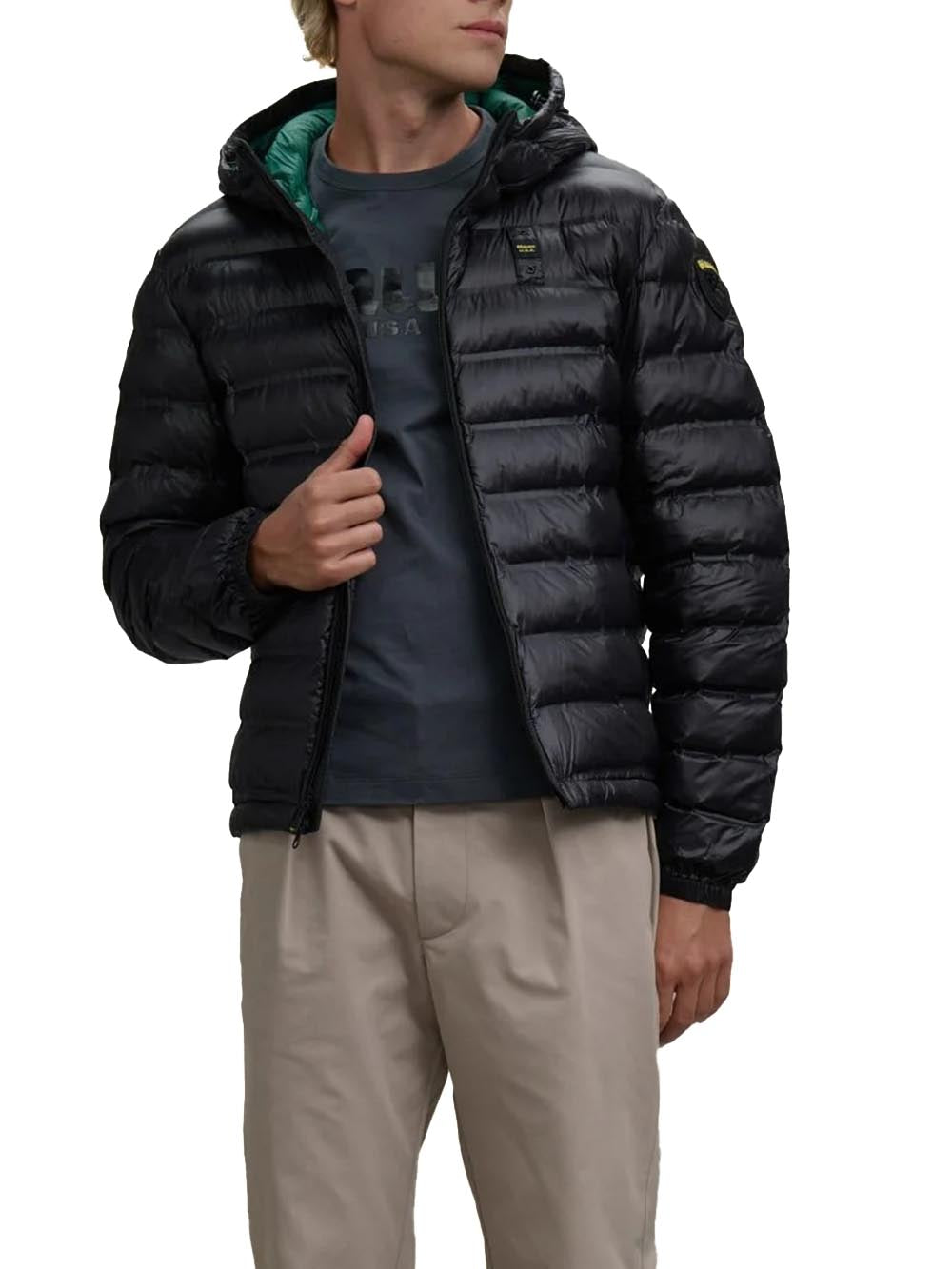 Blauer Giubbotto corto Mod. BLUC02132 007284 999 Nero