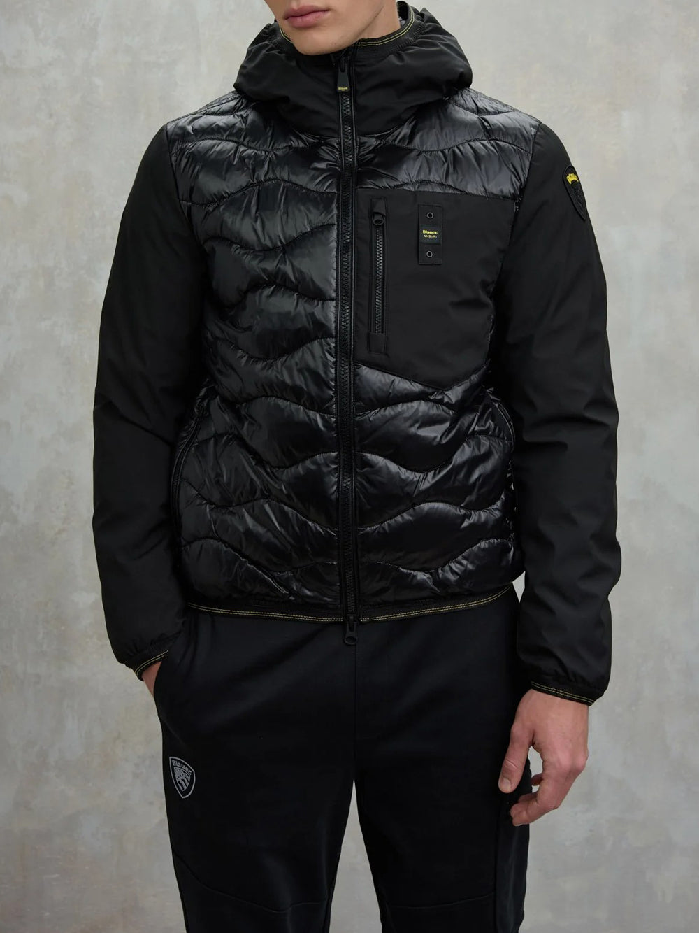 Blauer Giubbotto corto Mod. BLUC08078 006355 999 Nero