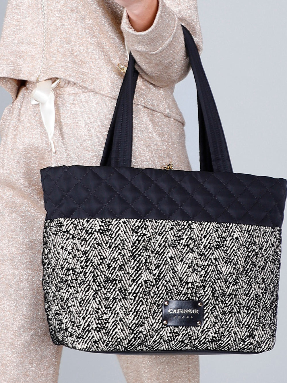 Borsa Shopper CafèNoir da Donna - Nero