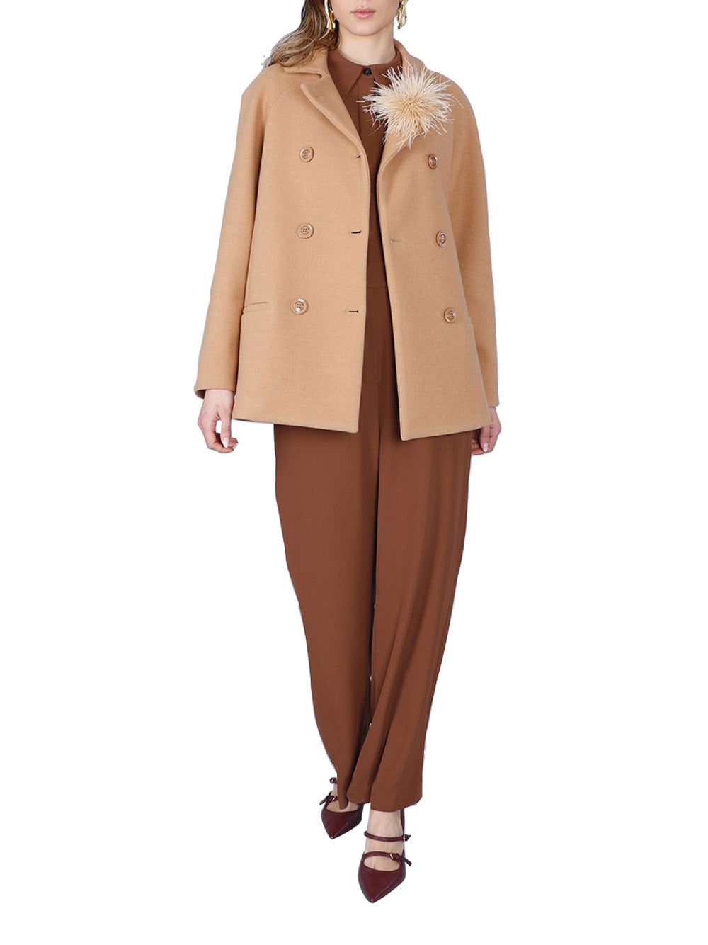 Cappotto CafèNoir da Donna - Beige