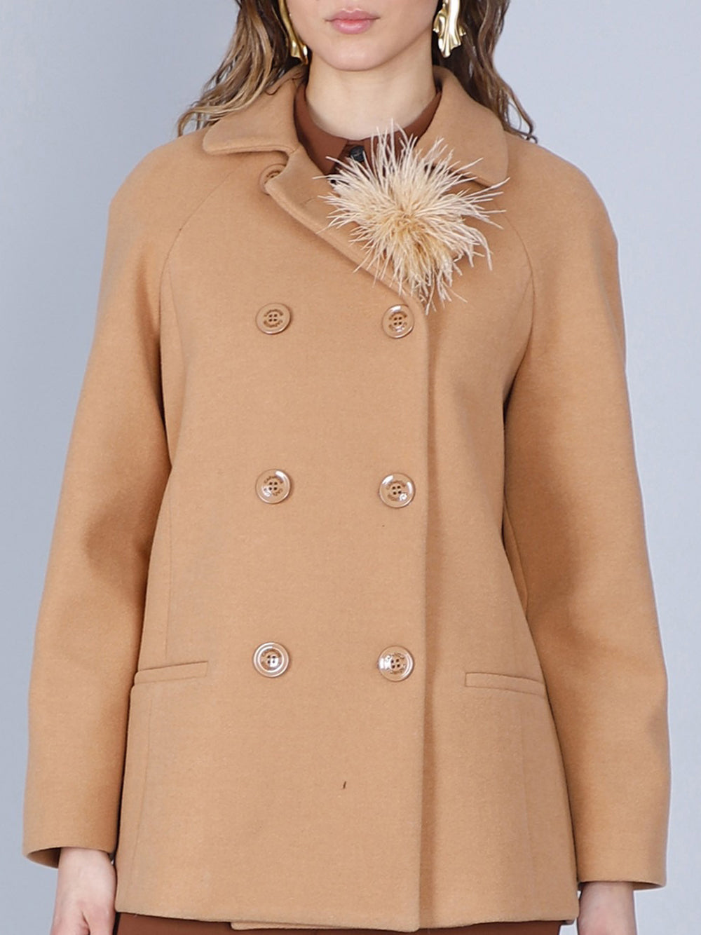 Cappotto CafèNoir da Donna - Beige