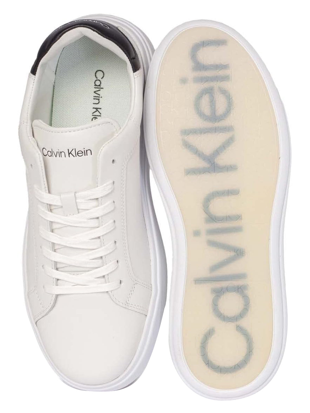 Calvin Klein Calvin Klein Sneakers Uomo Mod. HM0HM01016 0K9 White Bianco