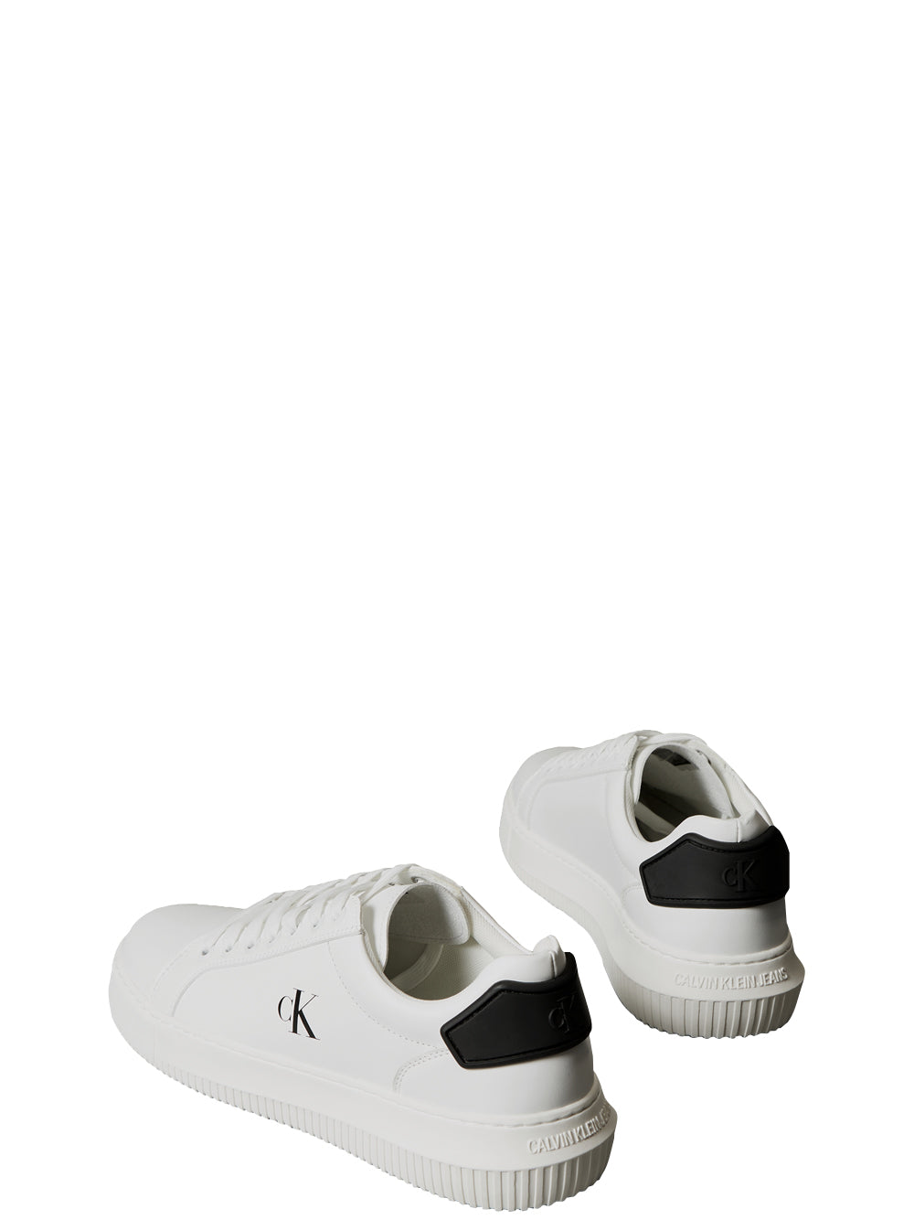 Calvin Klein Calvin Klein Sneakers Uomo Mod. YM0YM01296 01W White Bianco