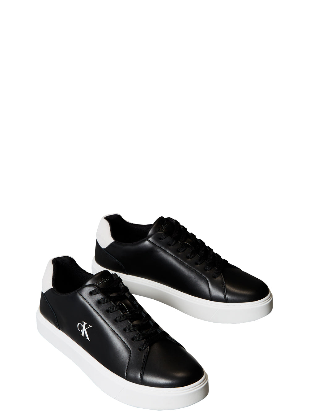 Calvin Klein Calvin Klein Sneakers Uomo Mod. YM0YM01435 PELLE 0GM Nero