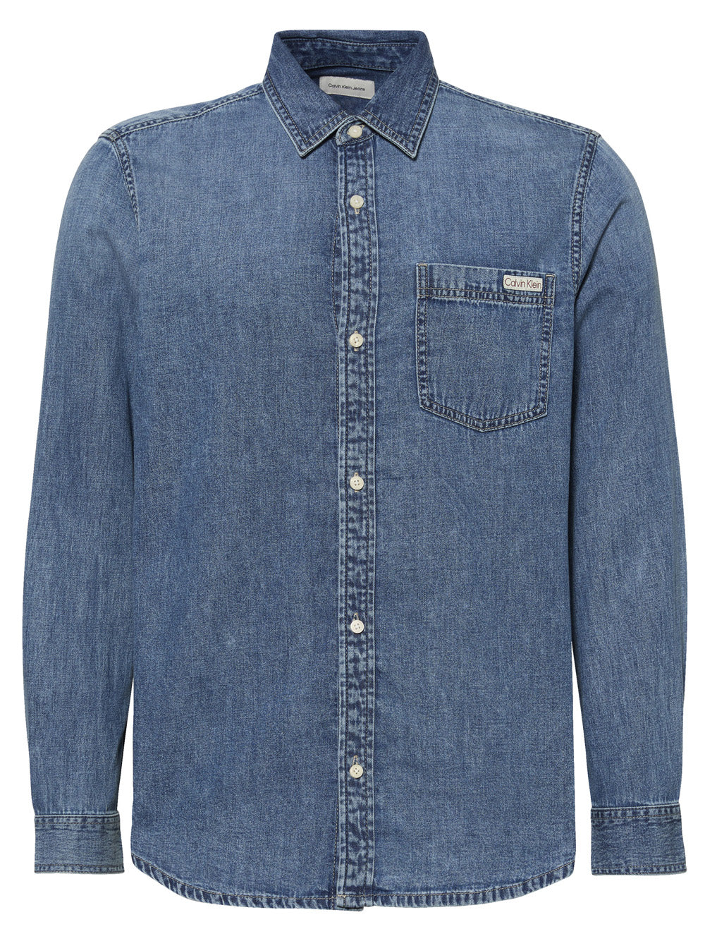 Calvin Klein Calvin Klein Jeans Camicia m/l Uomo Mod. LV040EM774 WHZ DENIM Blu