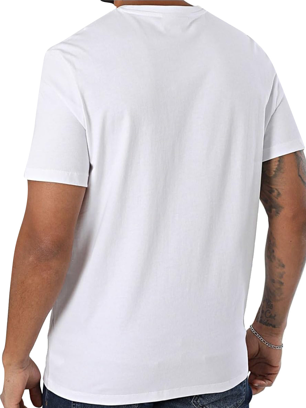 Calvin Klein Calvin Klein Jeans T-shirt Uomo Mod. LV040HM265 YAA Bianco