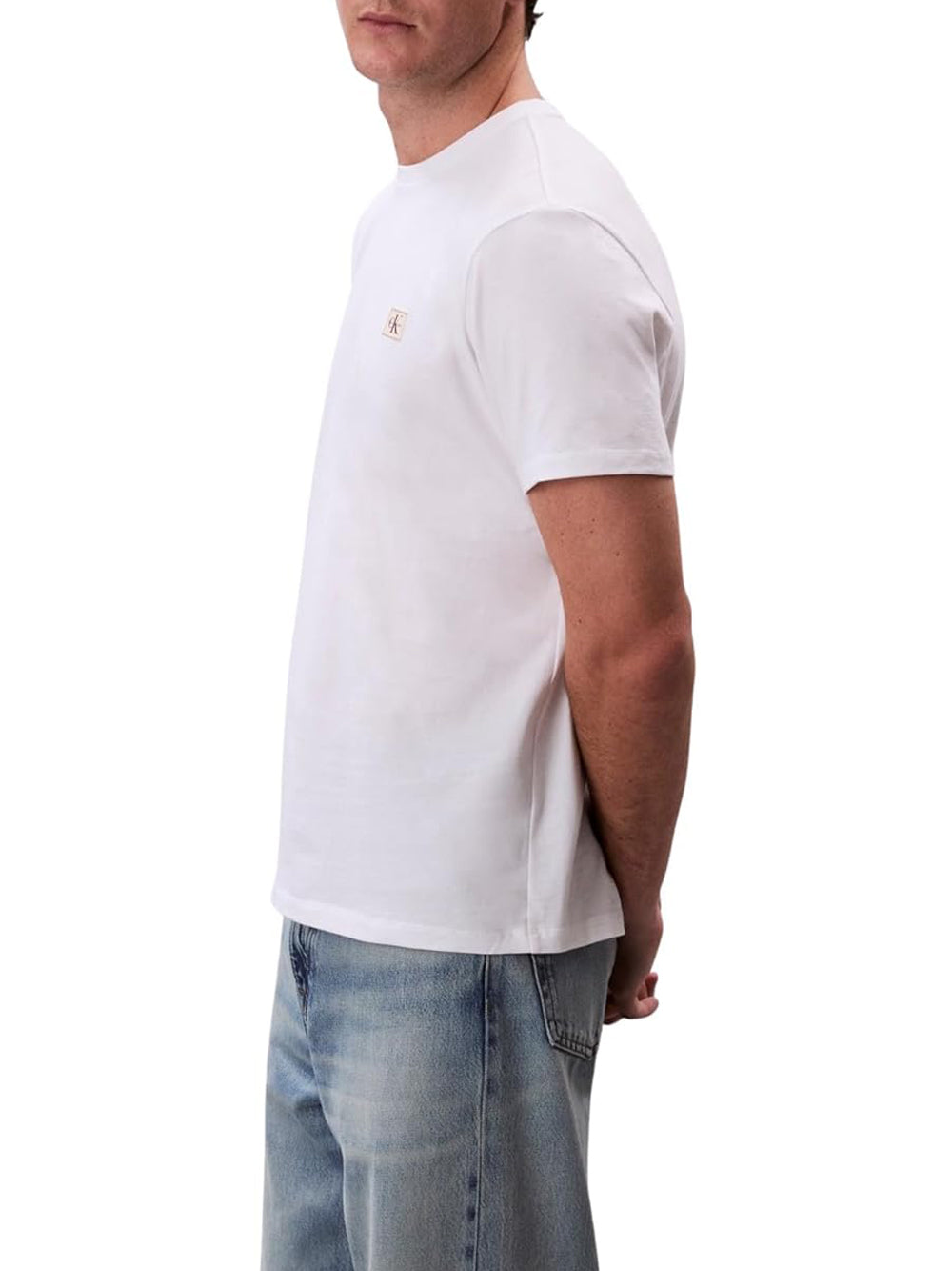 Calvin Klein Calvin Klein Jeans T-shirt Uomo Mod. LV04RC272G YAF Bianco