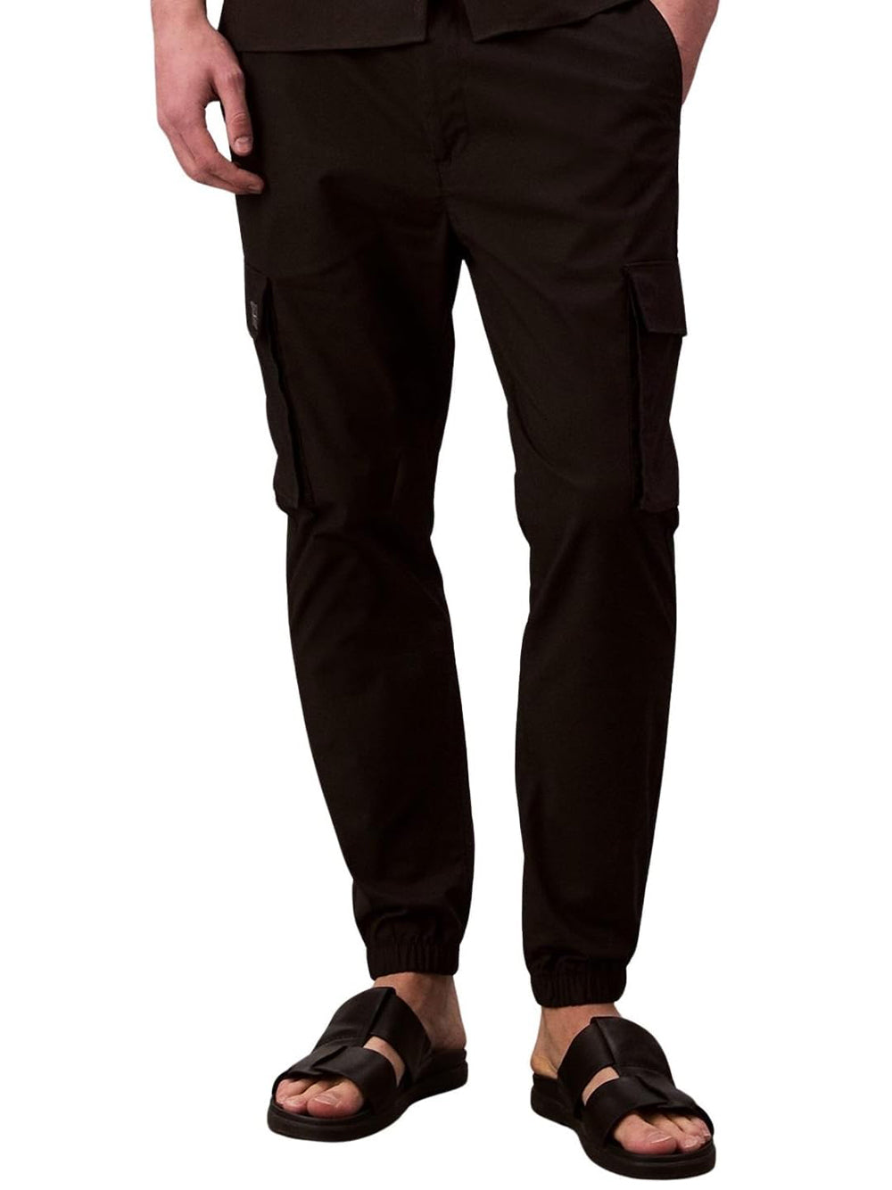Calvin Klein Calvin Klein Jeans Pantalone Cargo Uomo Mod. LV04RC617G UB1 Black Nero