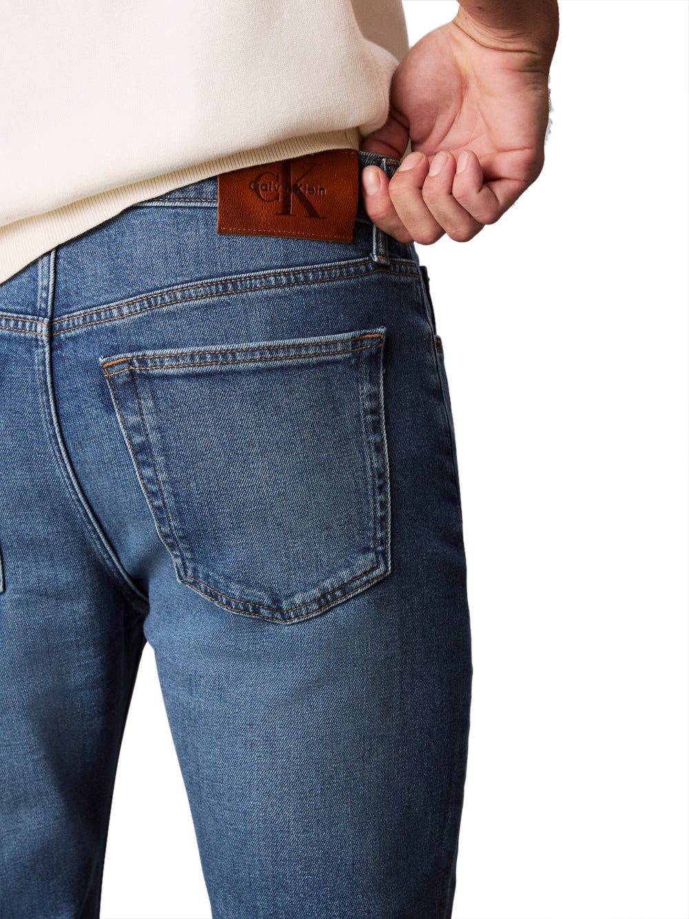 Calvin Klein Calvin Klein Jeans Jeans Uomo Mod. LV04RC765 GEFD Denim Blu