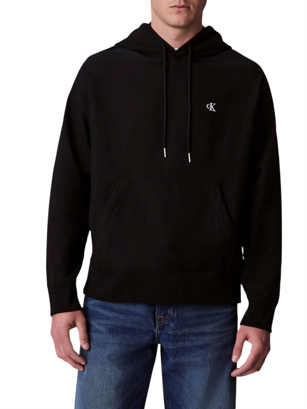 Calvin Klein Calvin Klein Jeans Felpa Girocollo Uomo Mod. LV4RC277G UB1 Nero