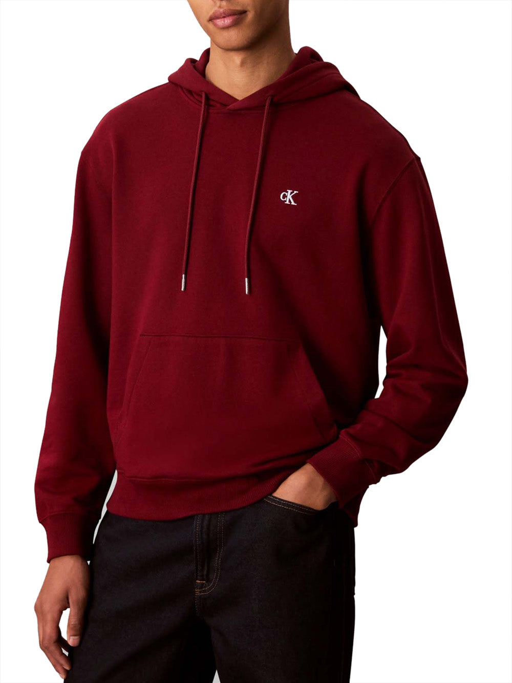Calvin Klein Calvin Klein Jeans Felpa G Uomo Mod. LV4RC277G WCV Bordeau Rosso