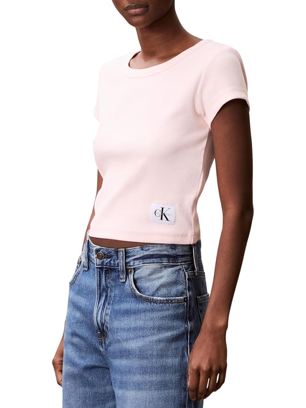Calvin Klein Calvin Klein Jeans T-shirt Donna Mod. LVO47C200G VI7 Rosa