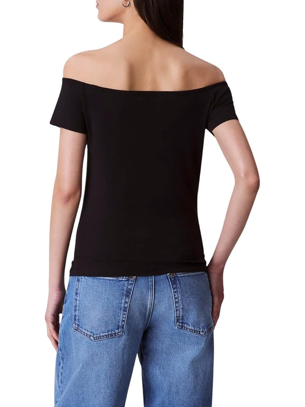 Calvin Klein Calvin Klein Jeans T-shirt Donna Mod. LVO47C203G UB1 Nero