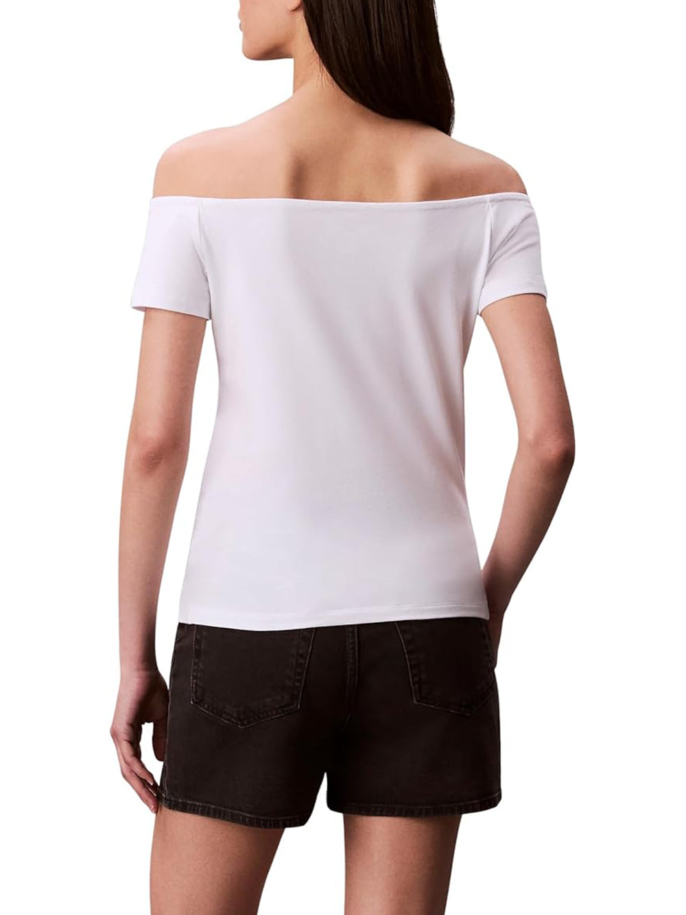 Calvin Klein Calvin Klein Jeans T-shirt Donna Mod. LVO47C203G YAA Bianco
