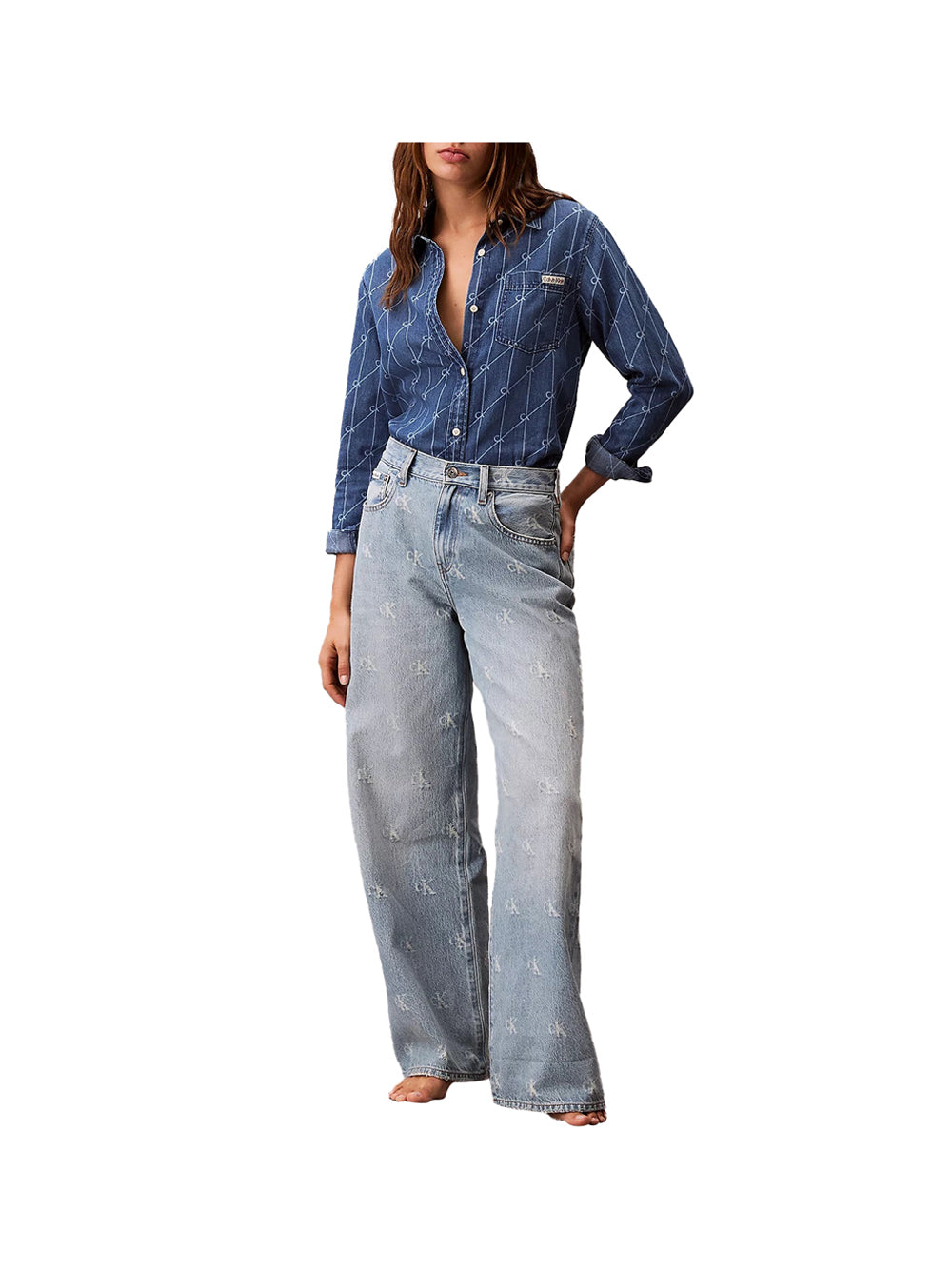Calvin Klein Calvin Klein Jeans Jeans Donna Mod. LVO47C785G OMI DENIM Blu