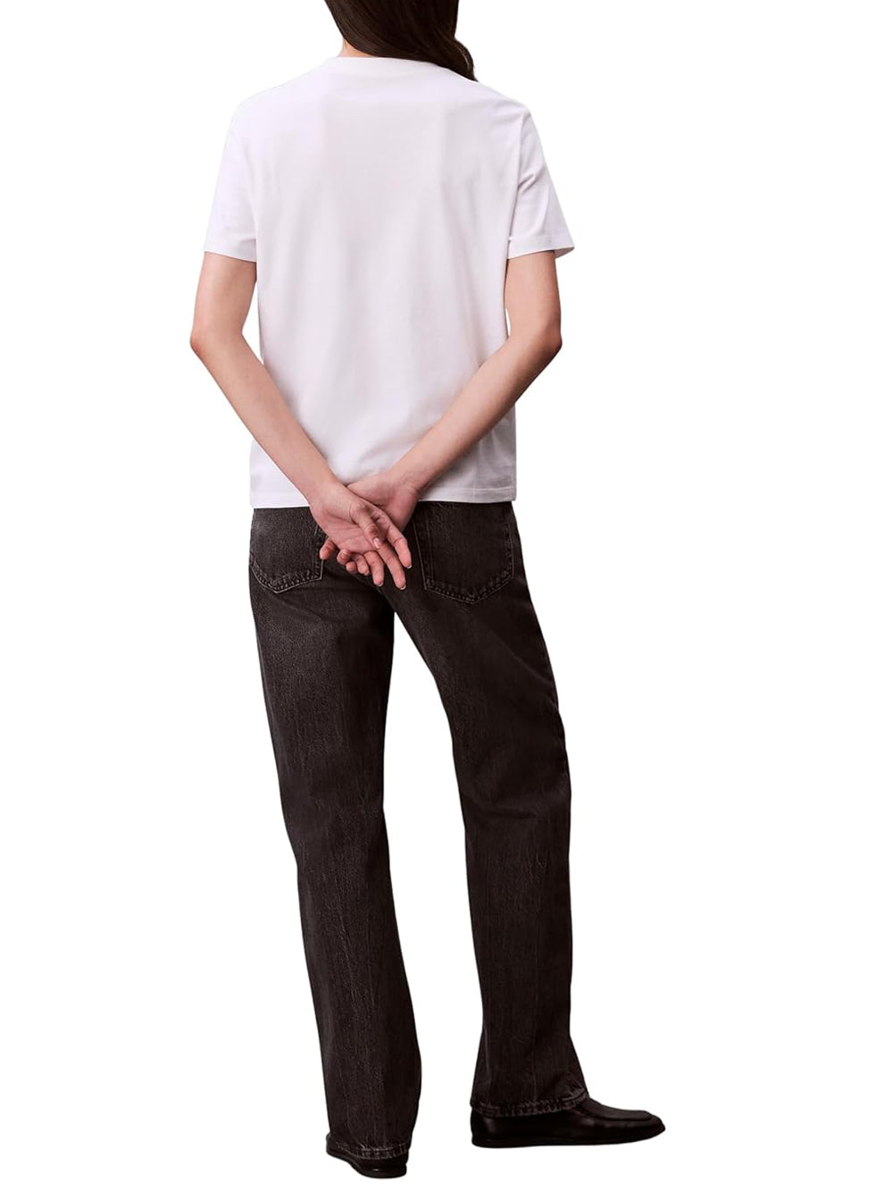 Calvin Klein Calvin Klein Jeans T-shirt Donna Mod. LVO47C856G YAA Bianco