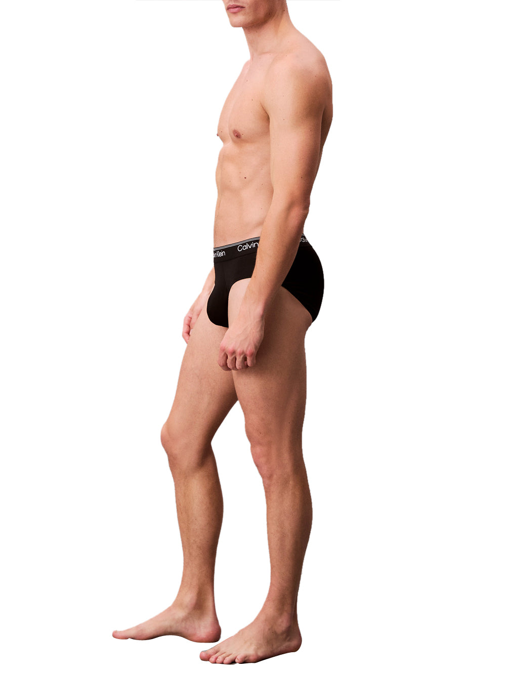 Calvin Klein Slip Uomo Mod. LV00NB4408 3PACK UB1 Nero