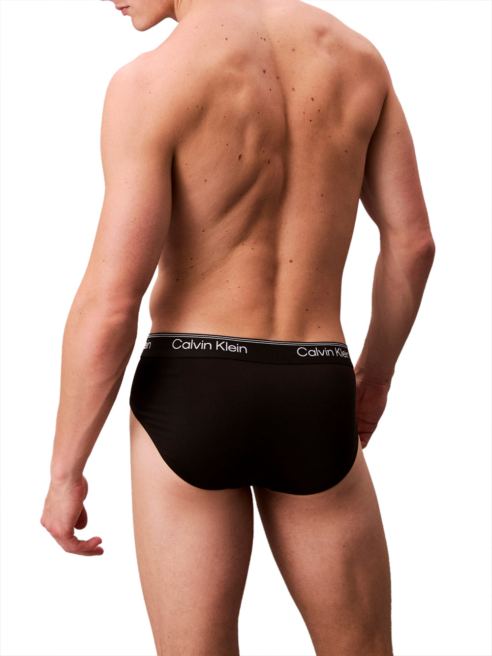 Calvin Klein Slip Uomo Mod. LV00NB4408 3PACK UB1 Nero