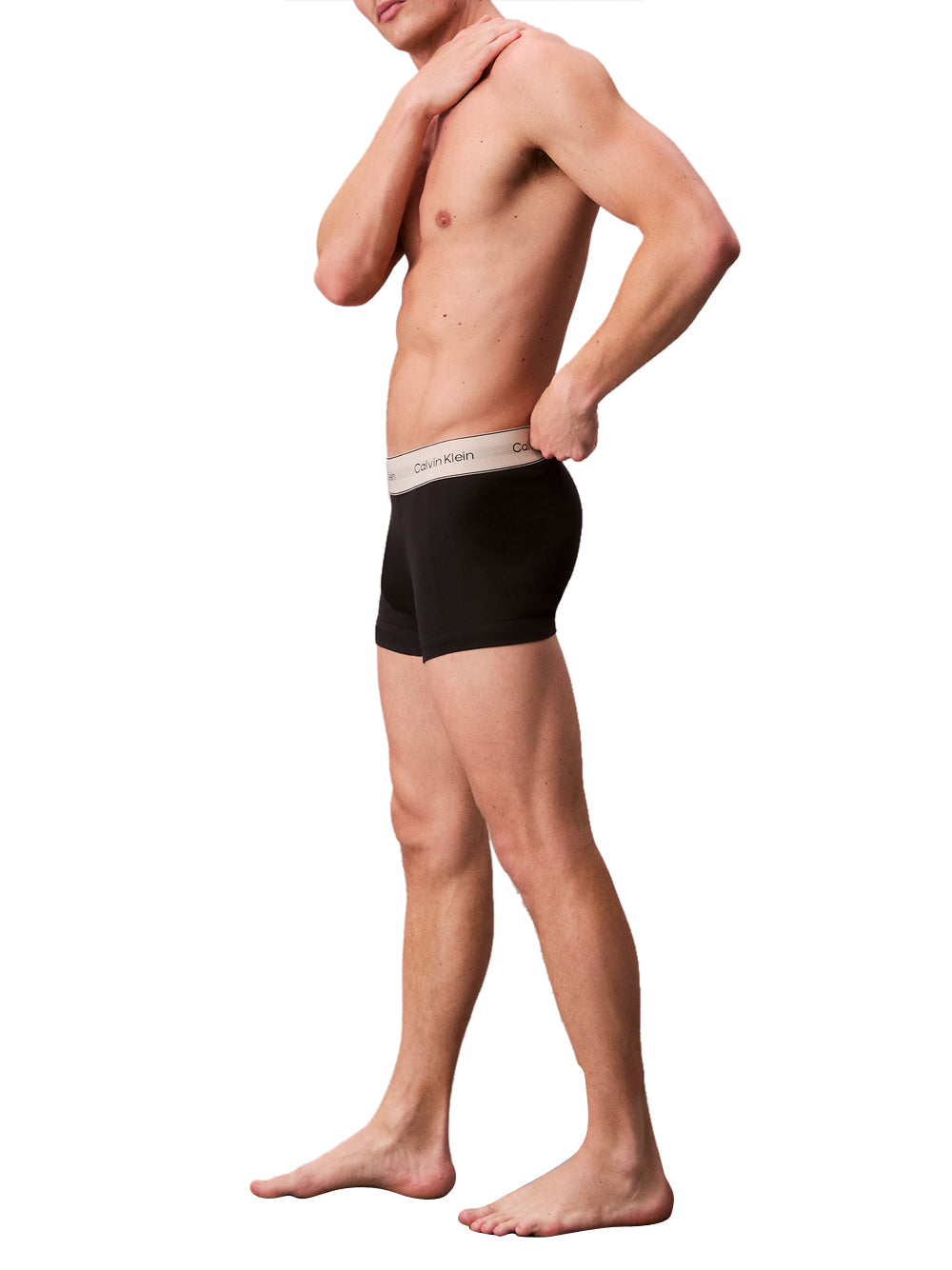Calvin Klein Boxer Uomo Mod. LV00NB4446 3PACKTRUNK UB1 Nero