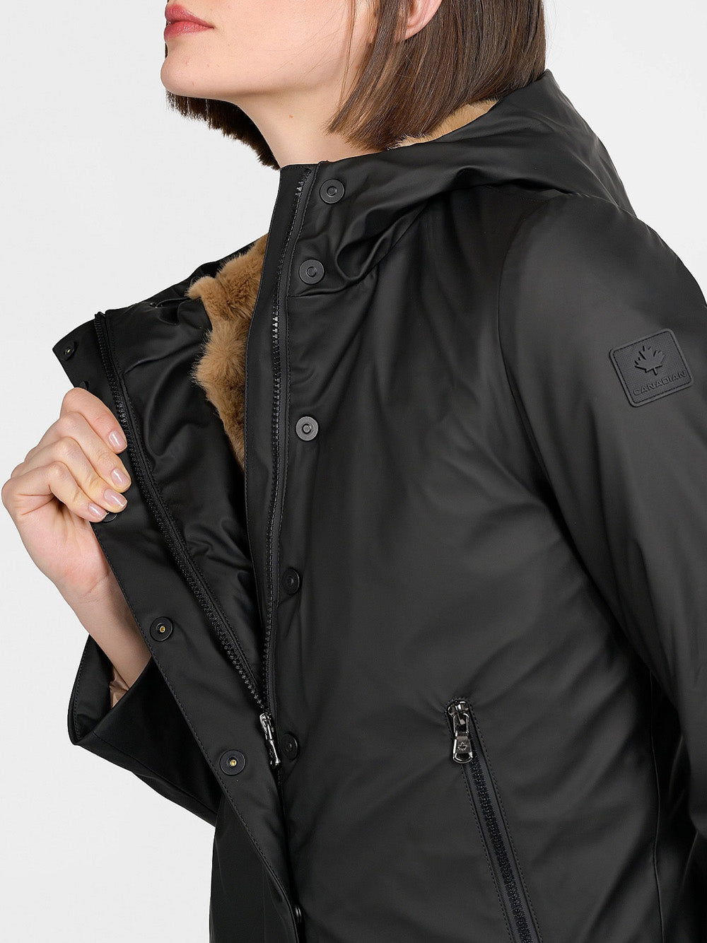 Giubbino Canadian Tancredia da Donna - Nero