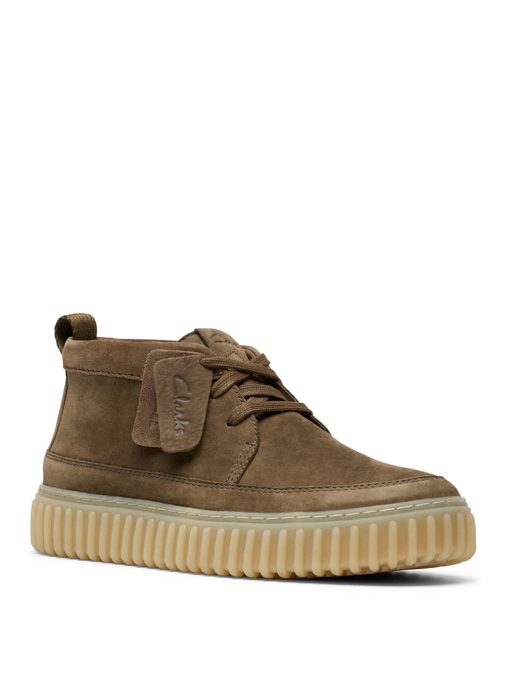 Stivaletto Clarks Torhill Lace Hi da Uomo - Marrone