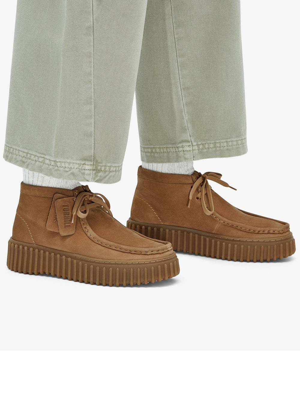 Scarponcino Clarks Torhill Moss da Donna - Beige