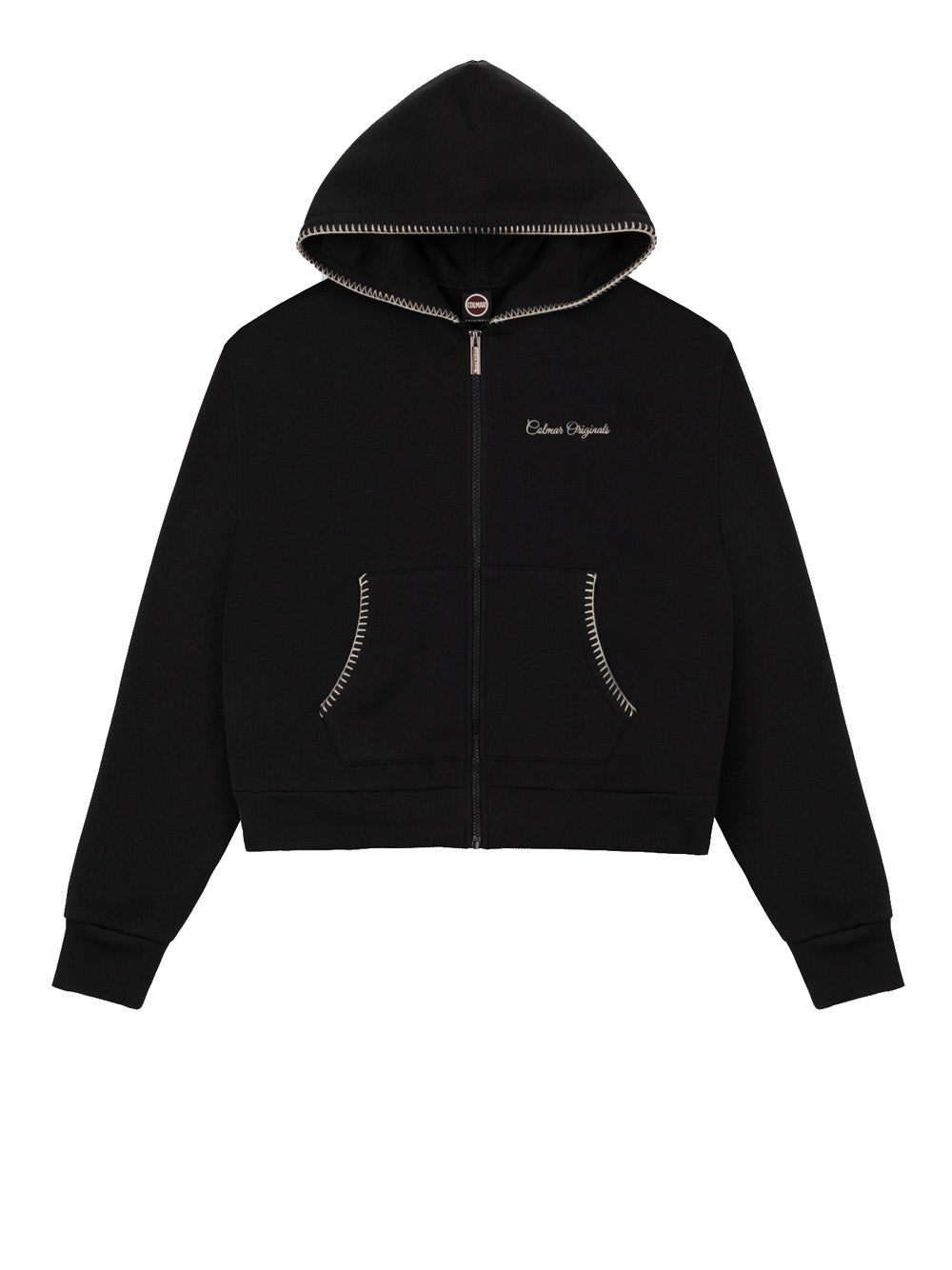 Felpa Zip Colmar da Donna - Nero