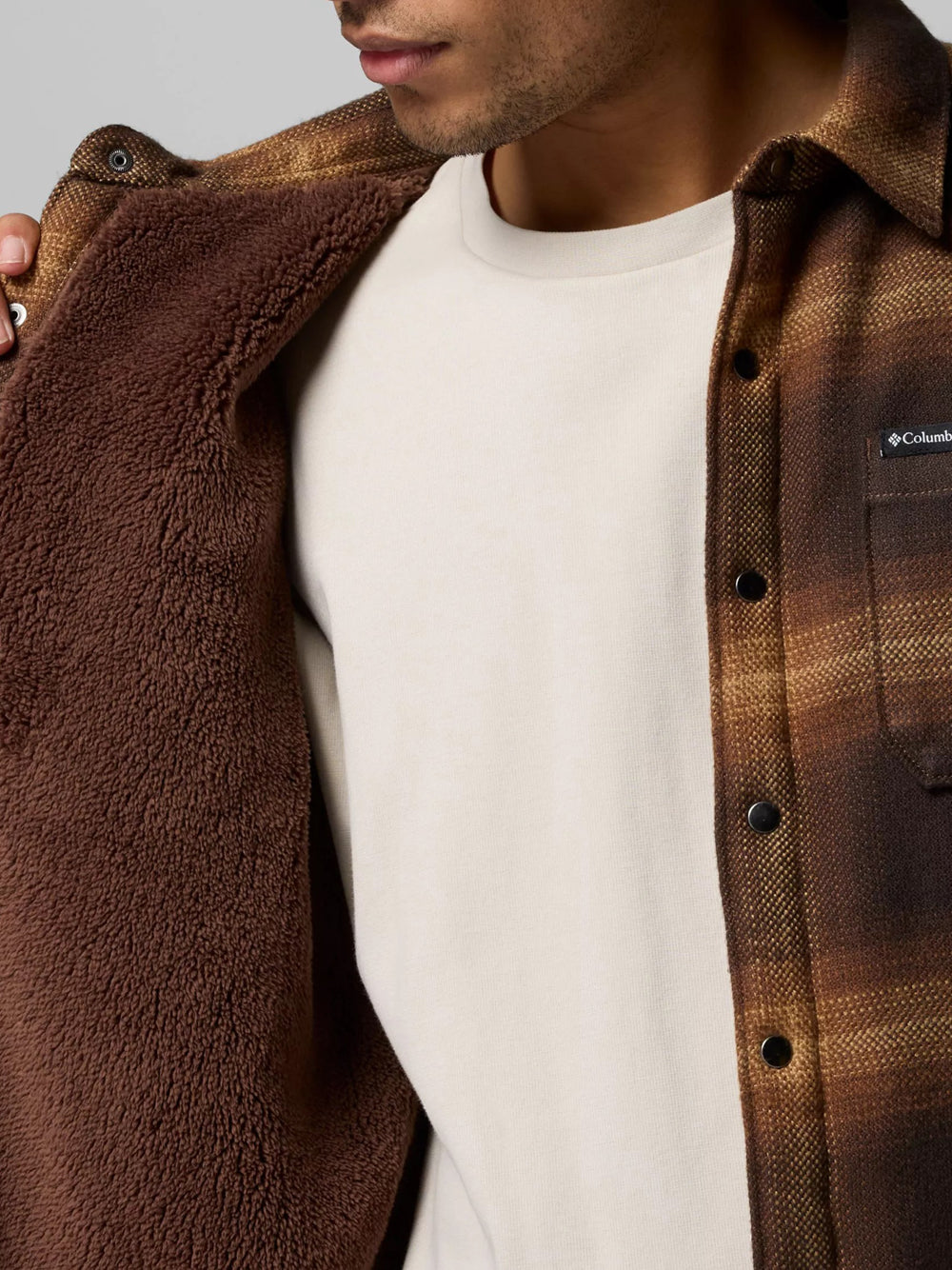 Giubbino Columbia da Uomo - Marrone