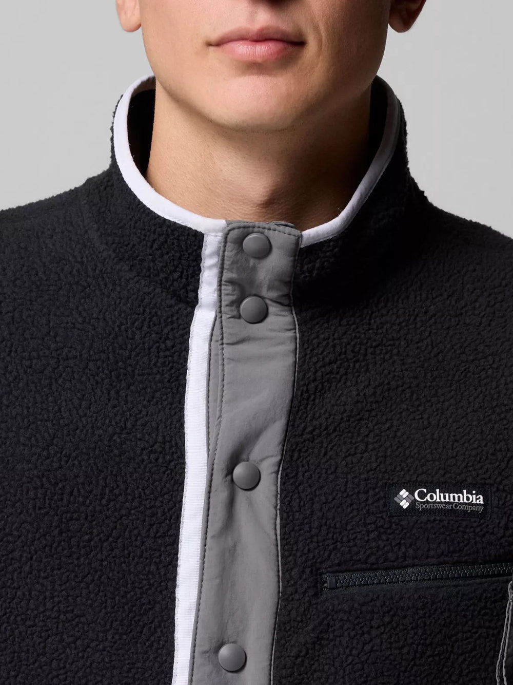 Smanicato Columbia da Uomo - Nero