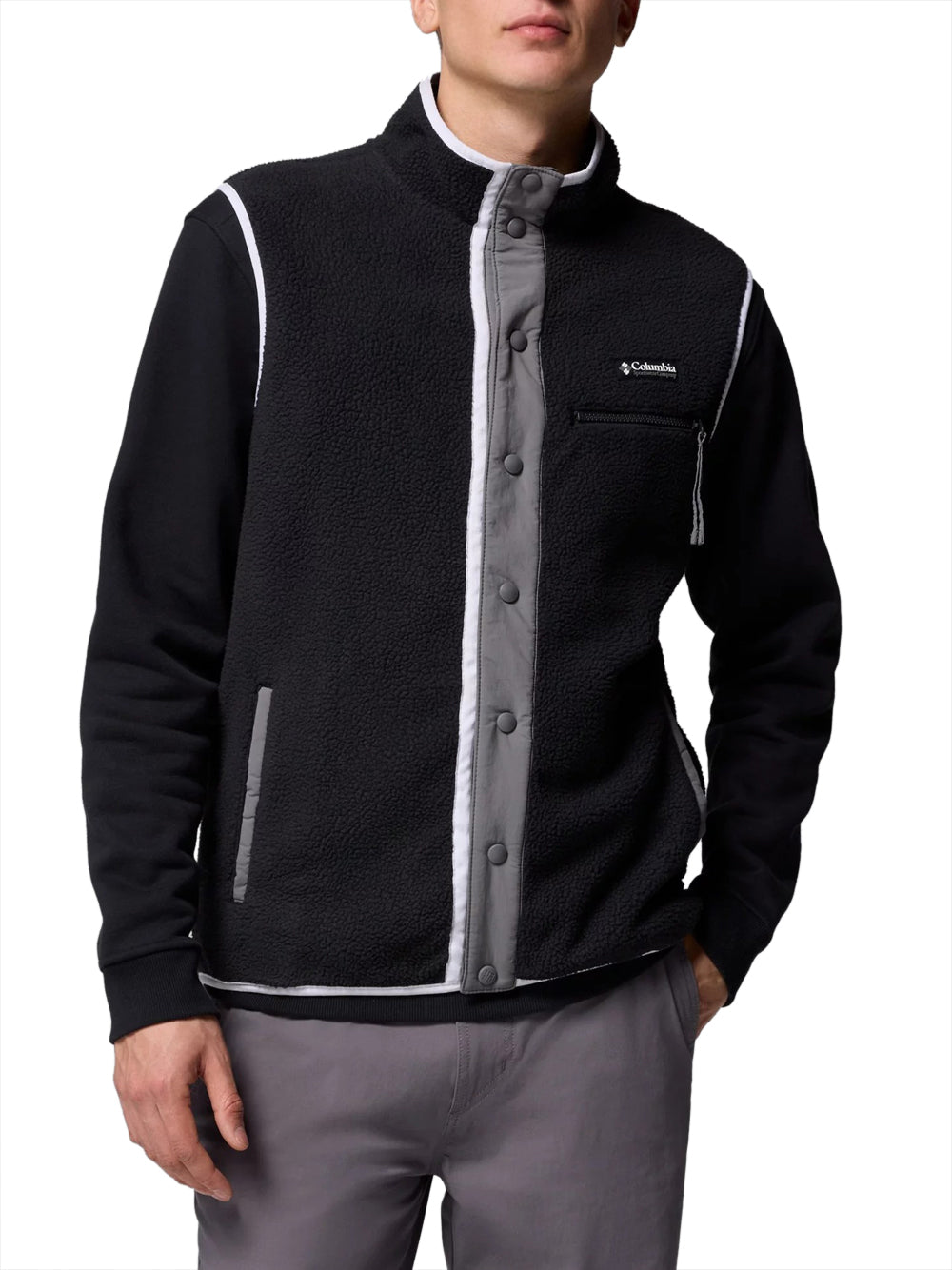 Smanicato Columbia da Uomo - Nero