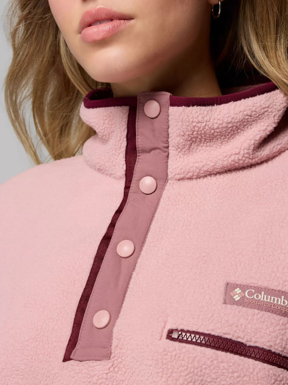 Felpa Columbia da Donna - Rosa