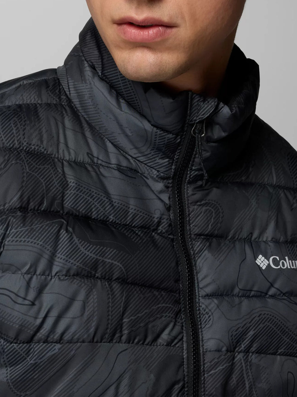 Piumino Columbia da Uomo - Nero