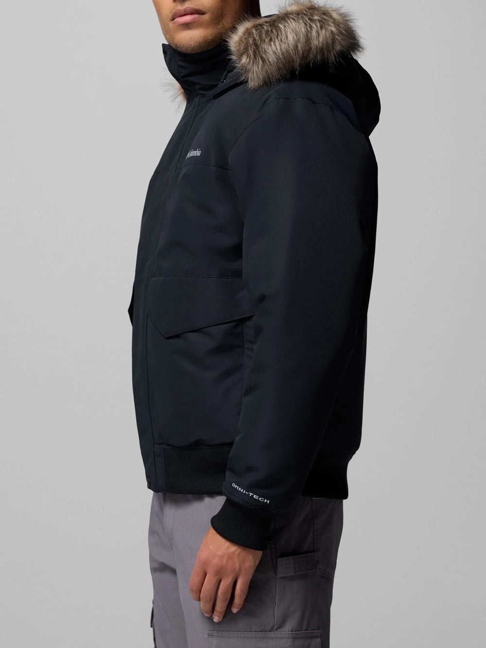 Bomber Columbia da Uomo - Nero