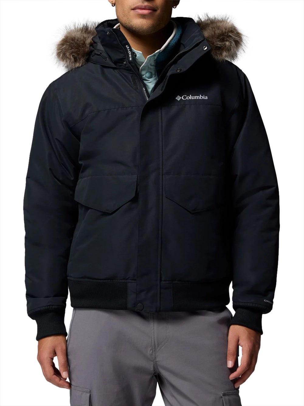 Bomber Columbia da Uomo - Nero