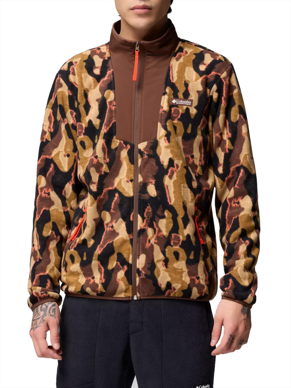 Giubbino Columbia da Uomo - Maculato Marrone
