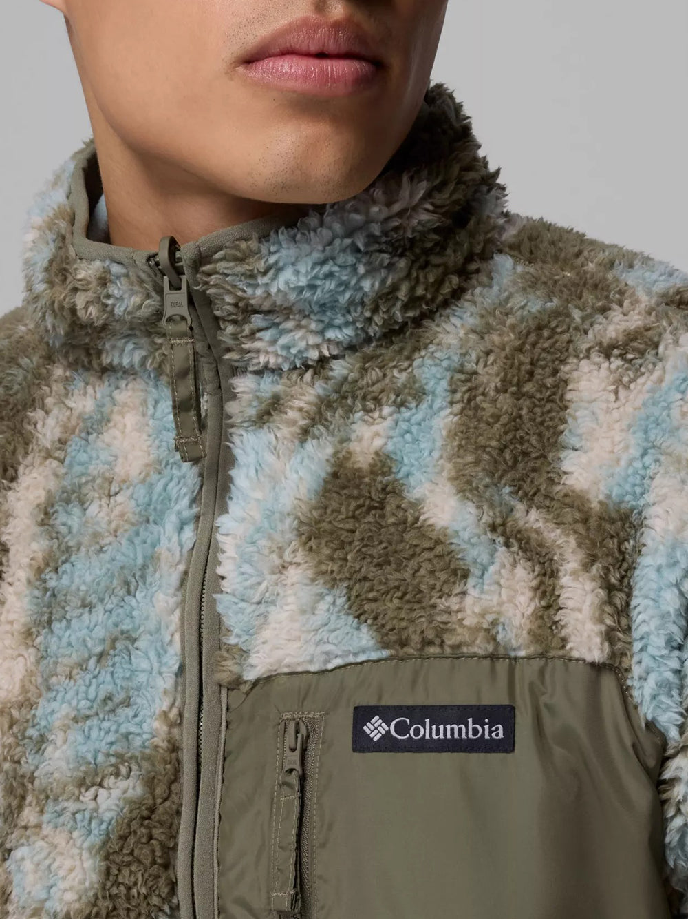 Giubbino Columbia Winter Pass Reversible da Uomo - Verde