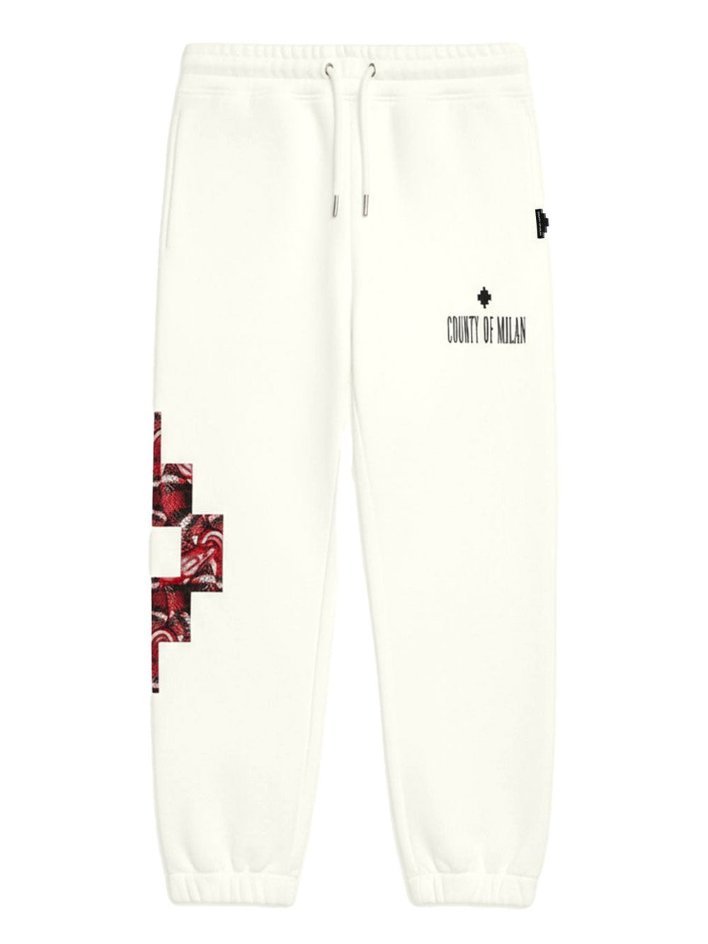 Pantalone Tuta County of Milan da Uomo - Bianco